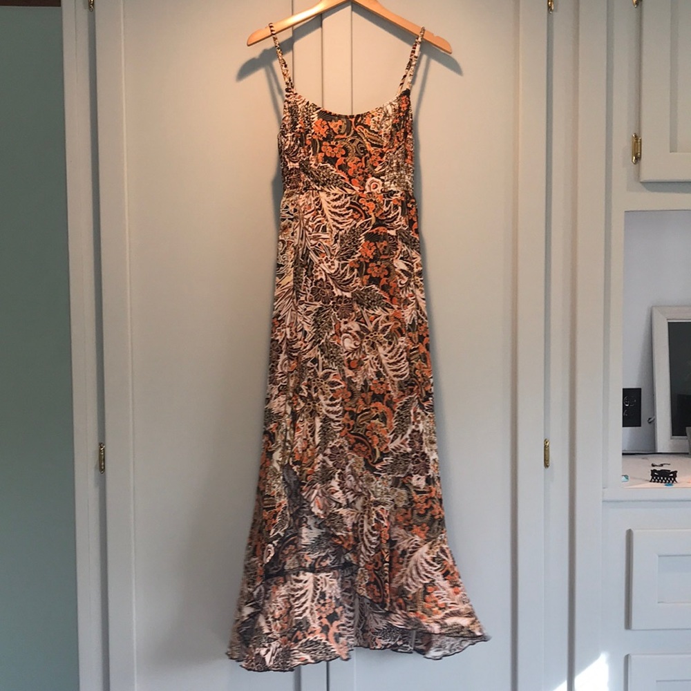 Free People Forever Yours smocked dress 🦊